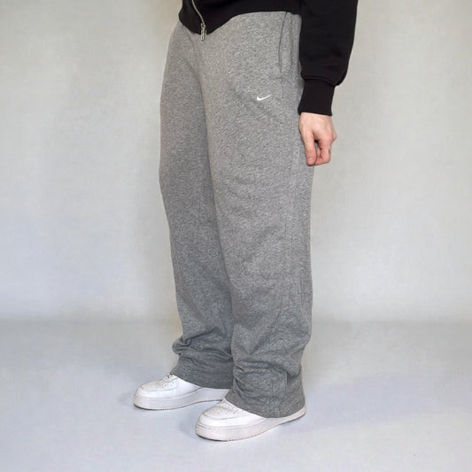 RARE 2000s Nike Joggers Grey - (L)