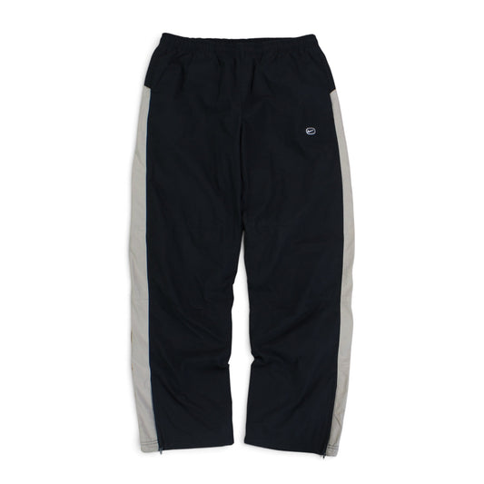 SUPE RARE 2000s Nike Baggy Trackpants Black - (S)