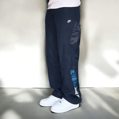 RARE 2000s Nike Trackpants Navy - (M)