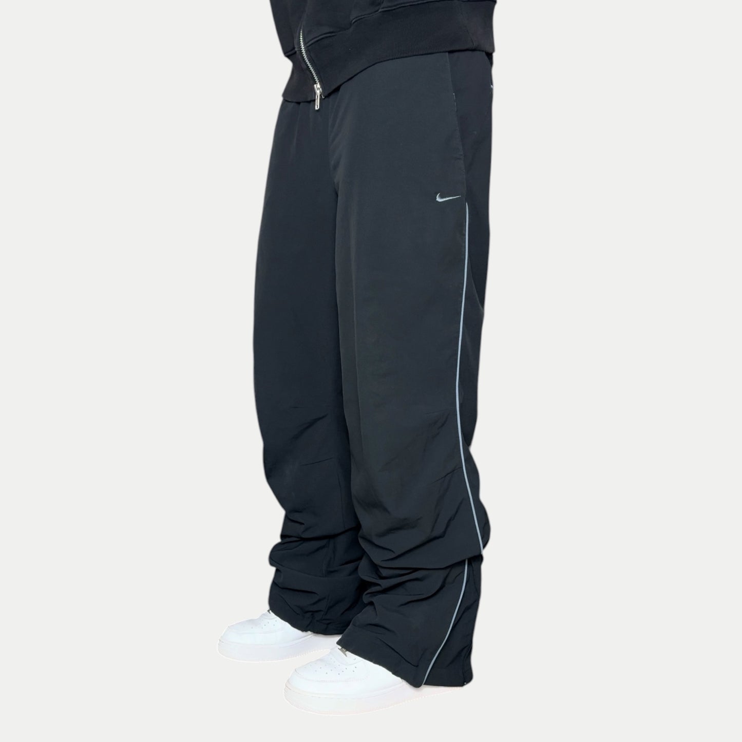 RARE 2000s Nike Trackpants Black - (L)