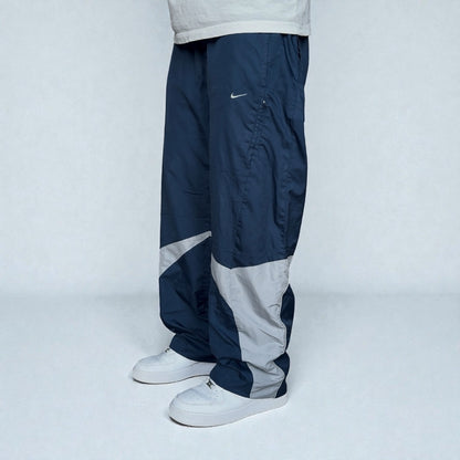 SUPER RARE 2000s Nike Shox Trackpants Navy - (XL)