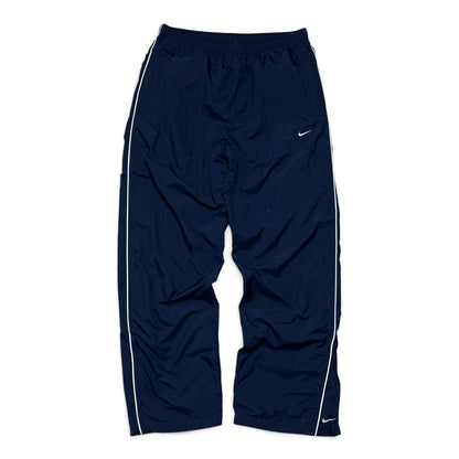SUPER RARE 2000s Nike Trackpants Navy - (L) | PREMIUM