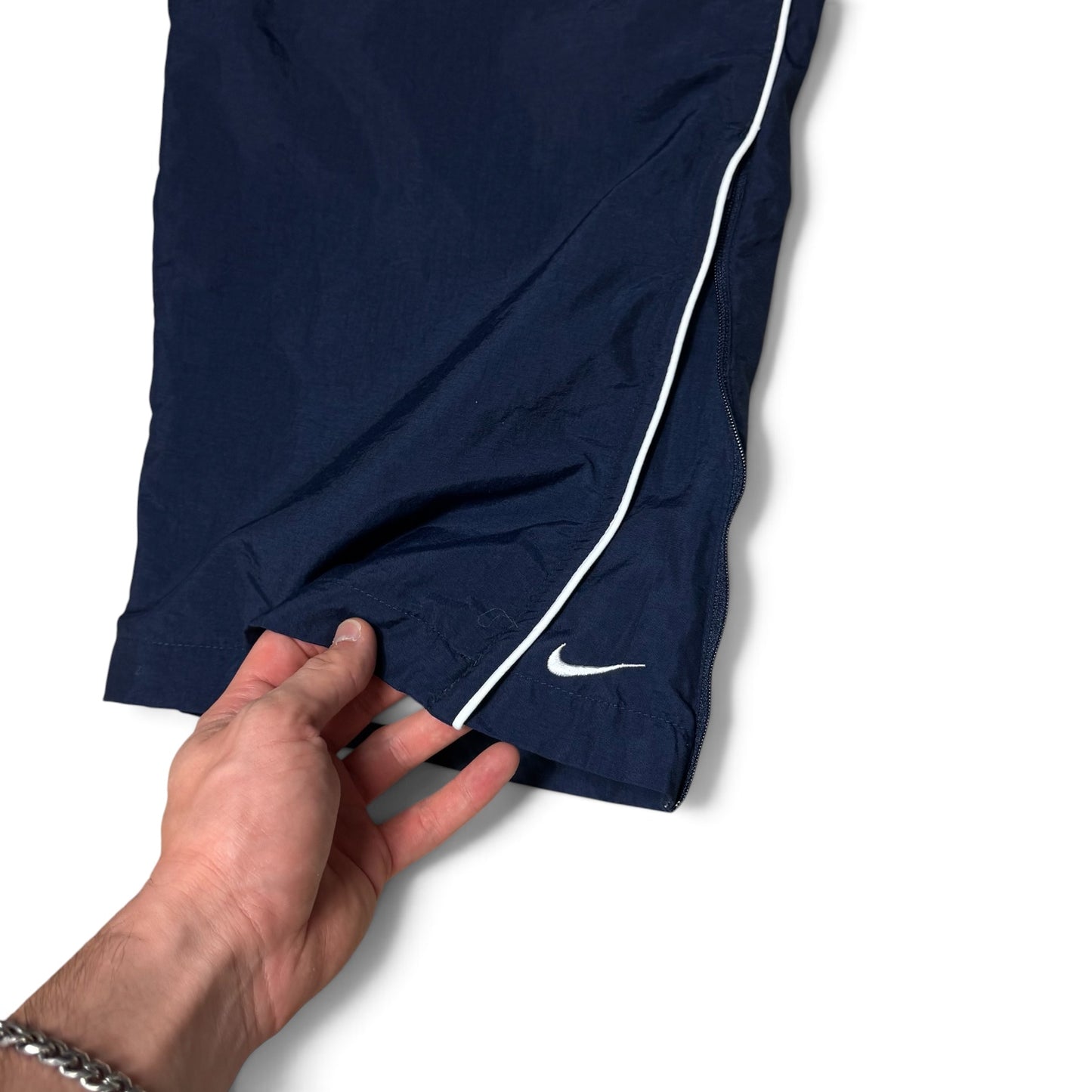 SUPER RARE 2000s Nike Trackpants Navy - (L) | PREMIUM