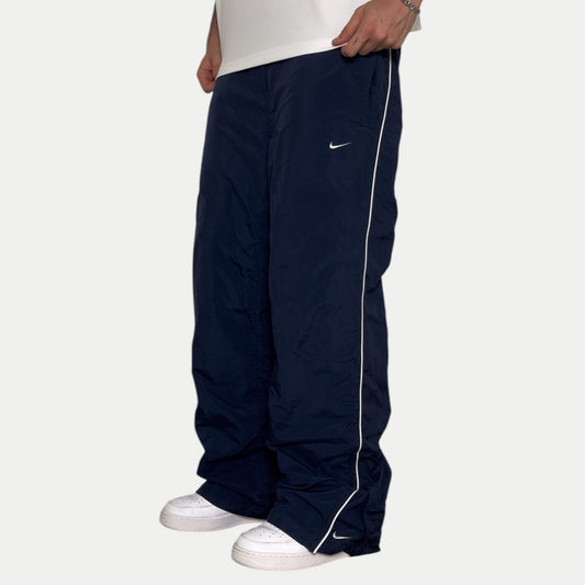 SUPER RARE 2000s Nike Trackpants Navy - (M) | PREMIUM