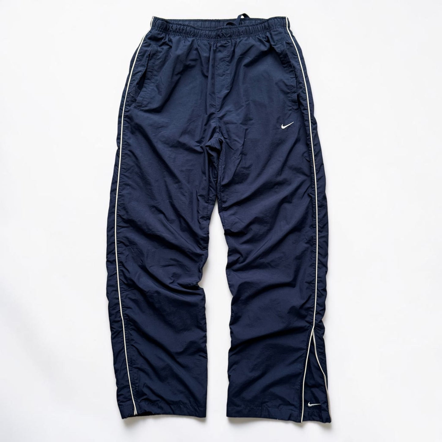 RARE Pantalon de survêtement Nike Années 2000 Bleu marine - (M) | PREMIUM