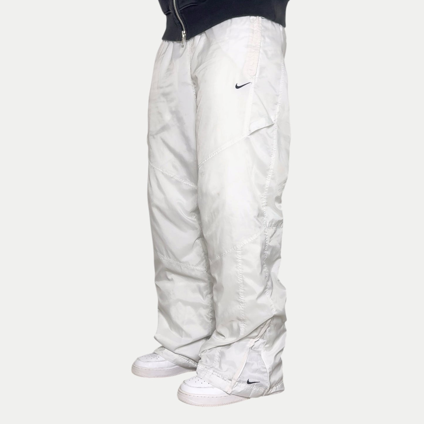 Pantalon de survêtement Nike blanc SUPER RARE des années 2000 - (L) | PREMIUM