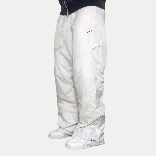 Pantalon de survêtement Nike blanc SUPER RARE des années 2000 - (L) | PREMIUM