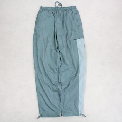 SUPER RARE Vintage 00s Nike Trackpants Green - (S)