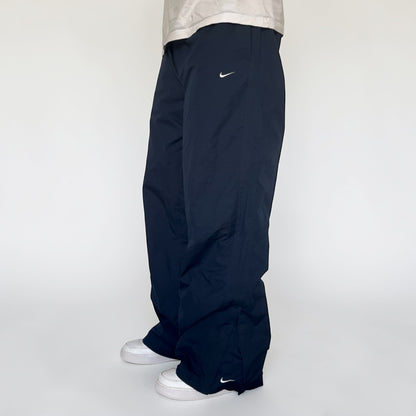 RARE 2000s Nike Trackpants Navy - (M)