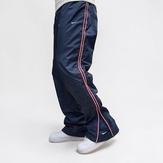 SUPER RARE 2000s Nike Trackpants Navy - (L)