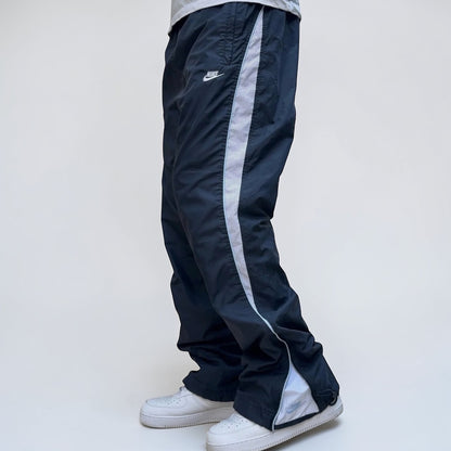 SUPER RARE 2000s Nike Trackpants Navy - (L)
