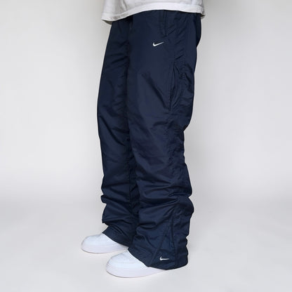 RARE 2000s Nike Trackpants Navy - (L)