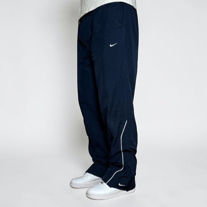 RARE 2000s Nike Trackpants Navy - (S)