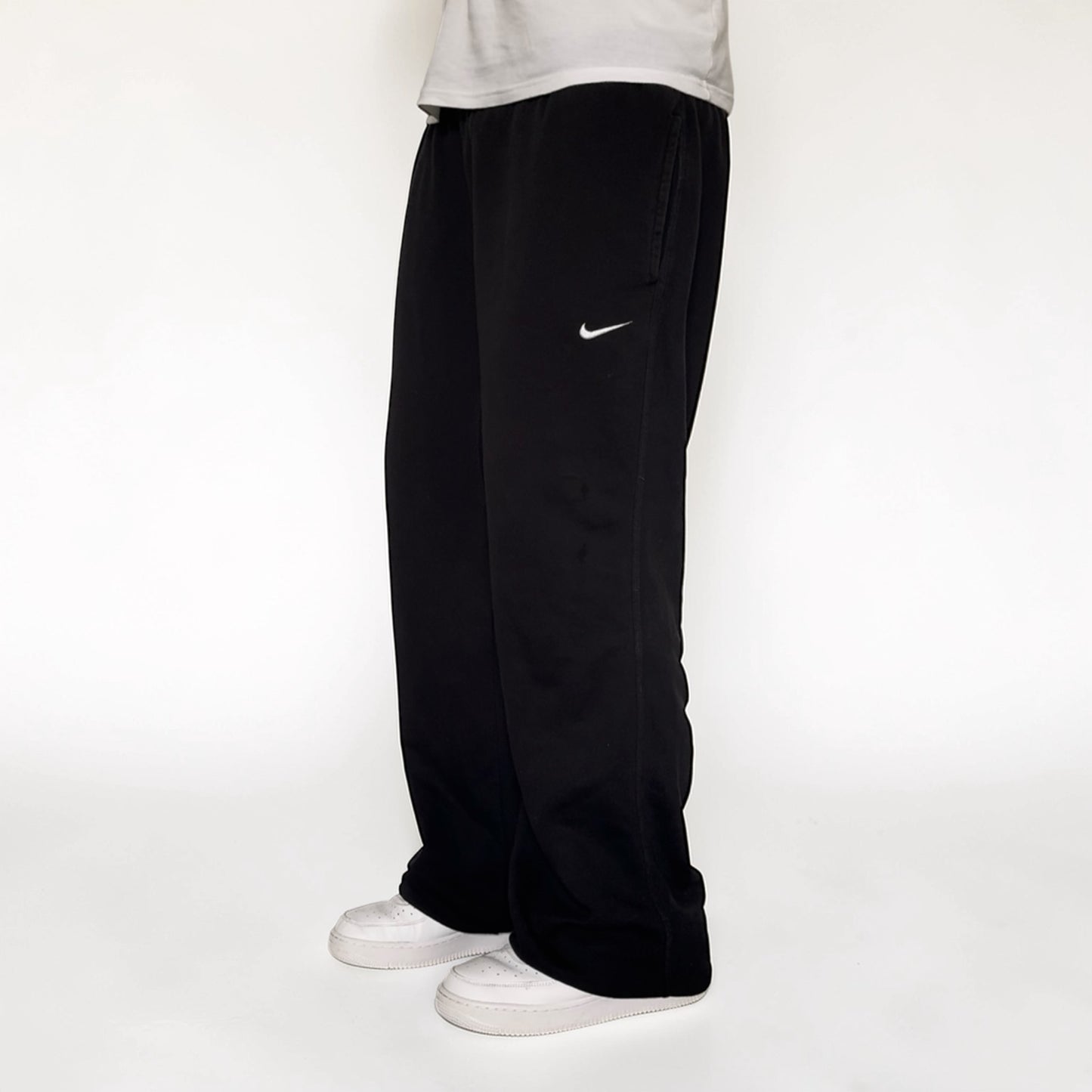 RARE Nike Joggers Black - (L)