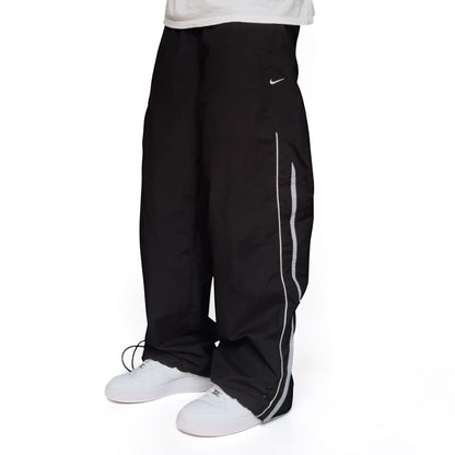 RARE 2000s Nike Trackpants Black - (M/L)