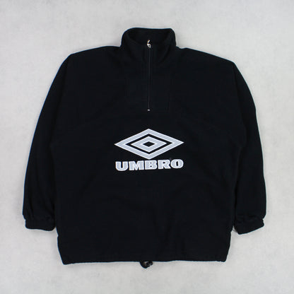 RARE Vintage 1990s Umbro Fleece Black - (XL)