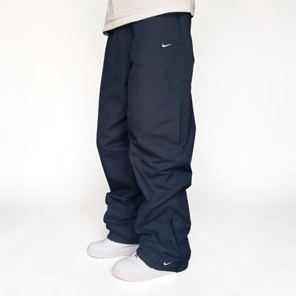 RARE 2000s Nike Trackpants Navy - (XL)