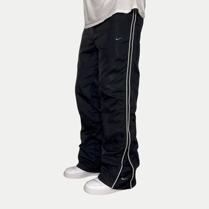 SUPER RARE 2000s Nike Trackpants Black - (L) | PREMIUM