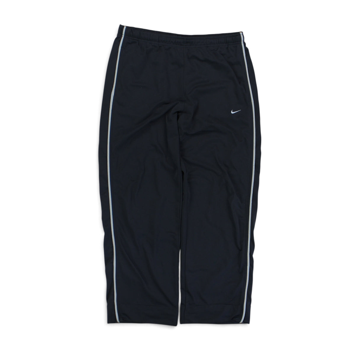 2000s Nike Baggy Trackpants Grey - (M)