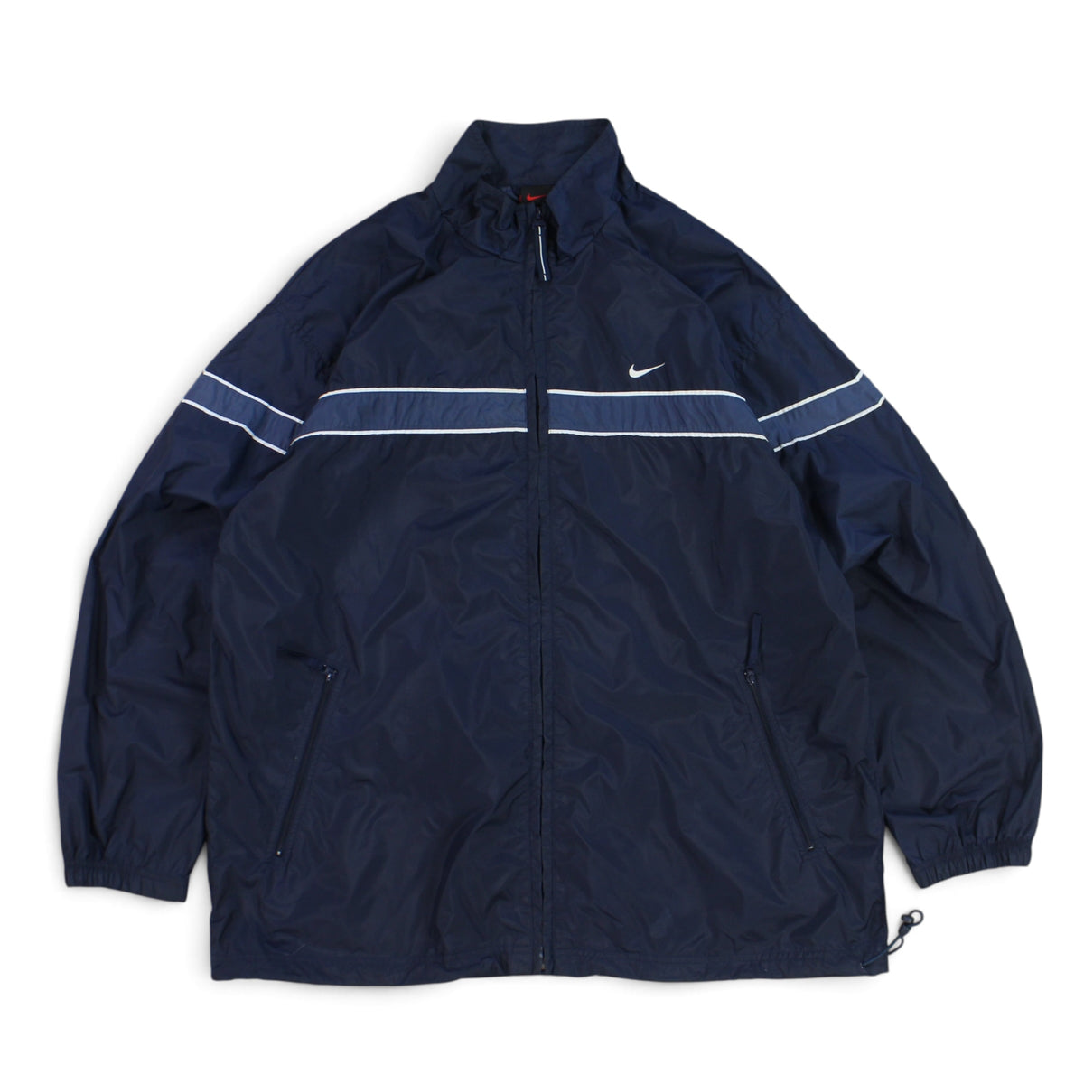 RARE 1990s Nike Track Jacket Navy - (M)