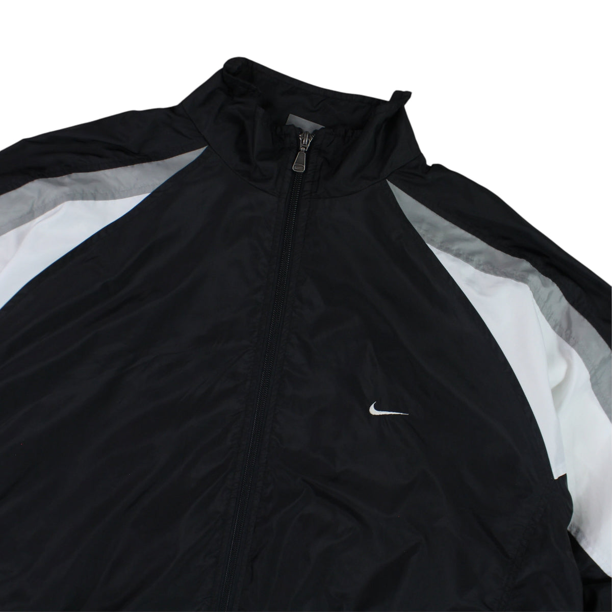 RARE 2000s Nike Track Jacket Black - (L)
