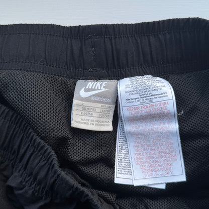 RARE 2000s Nike Trackpants Black - (M)