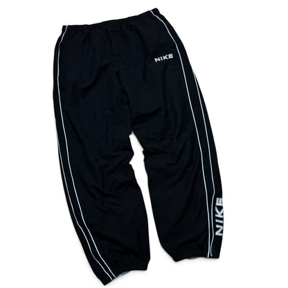 RARE 2000s Nike Trackpants Black - (XL)
