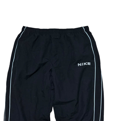 RARE 2000s Nike Trackpants Black - (XL)