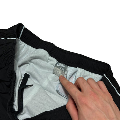 RARE 2000s Nike Trackpants Black - (XL)