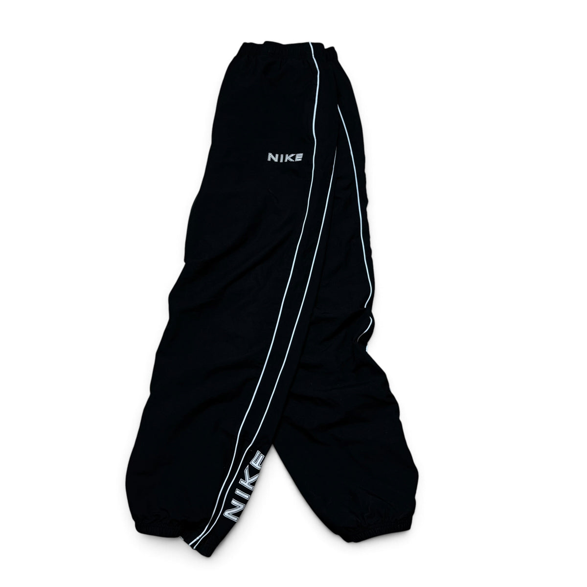 RARE 2000s Nike Trackpants Black - (XL)