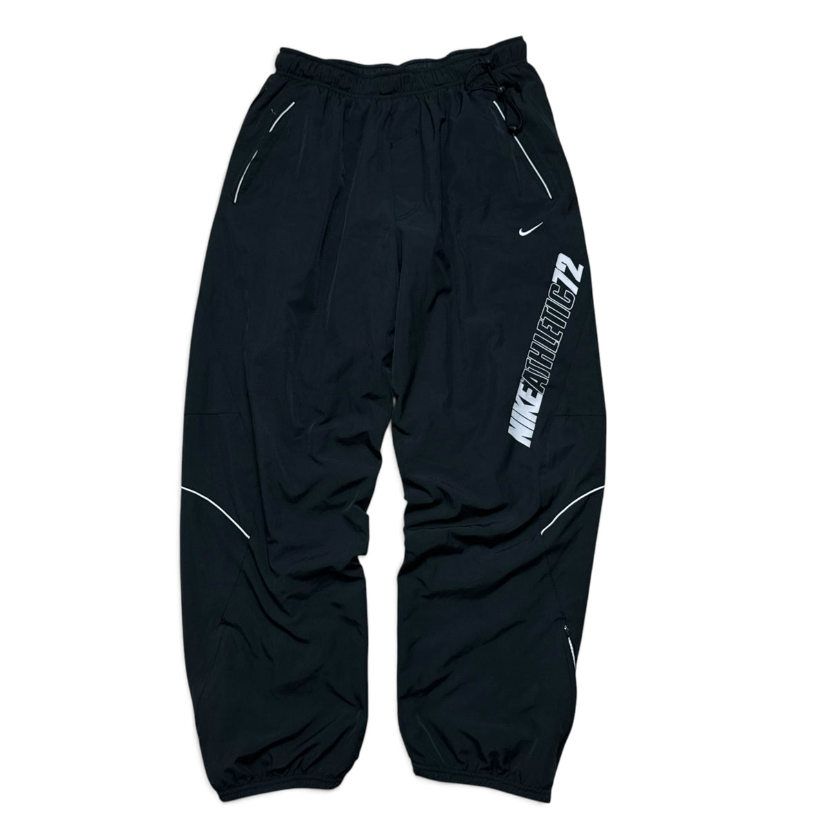 RARE 2000s Nike Trackpants Black - (XL)