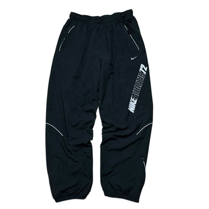 RARE 2000s Nike Trackpants Black - (XL)