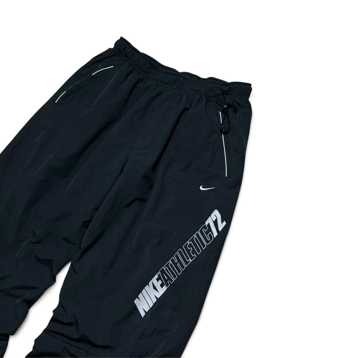RARE 2000s Nike Trackpants Black - (XL)