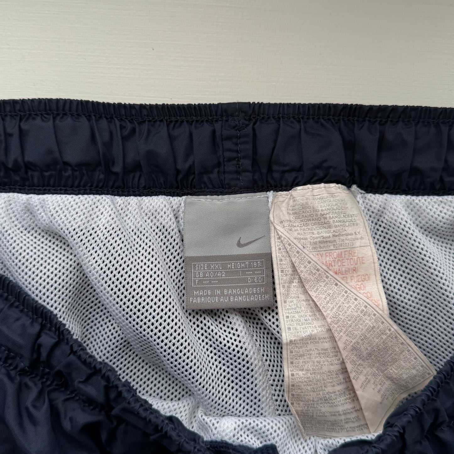 SUPER RARE 2000s Nike Trackpants Navy - (XL) | PREMIUM