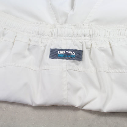 RARE 2000s Nike Air Max Trackpants White - (M)
