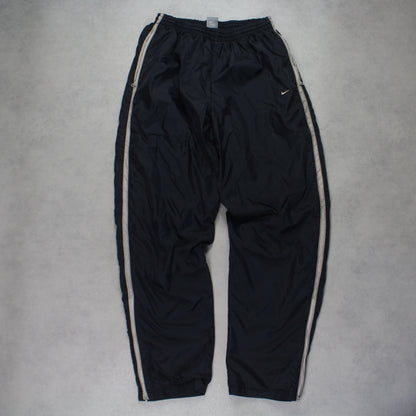 RARE 2000s Nike Trackpants Black - (M)
