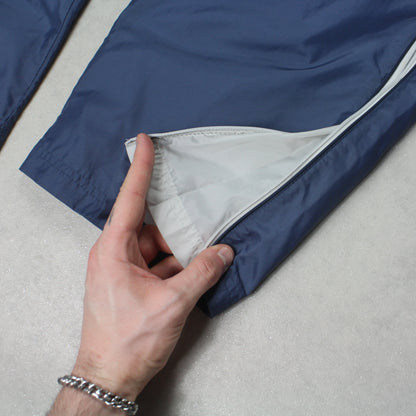 RARE 2000s Baggy Nike Trackpants Blue - (L)