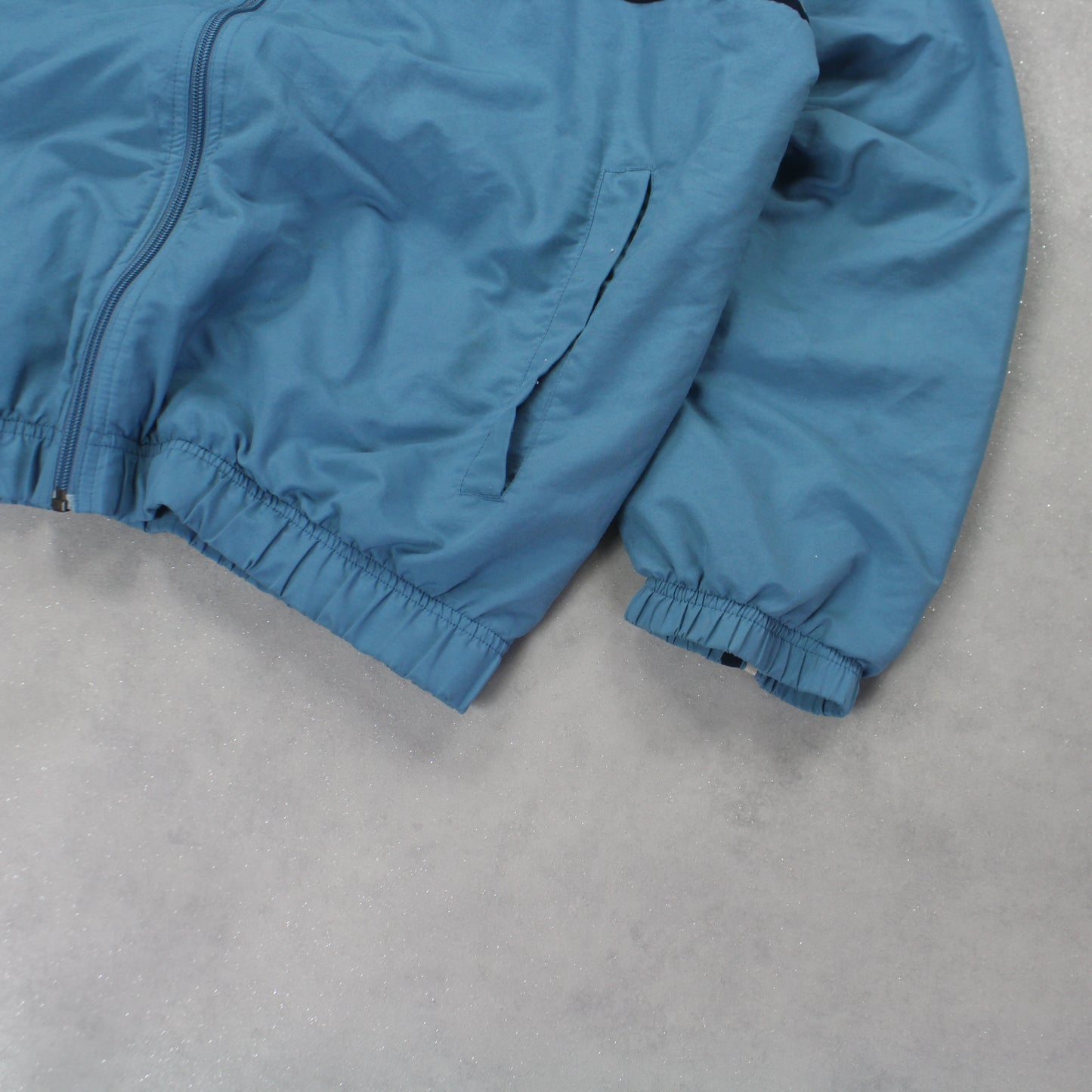 RARE 2000s Nike Track Jacket Blue - (L)