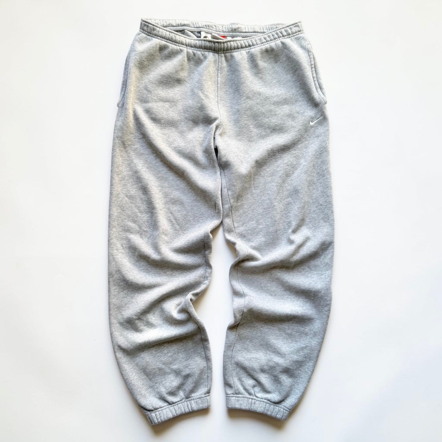 RARE 2000s Nike Joggers Grey - (M)