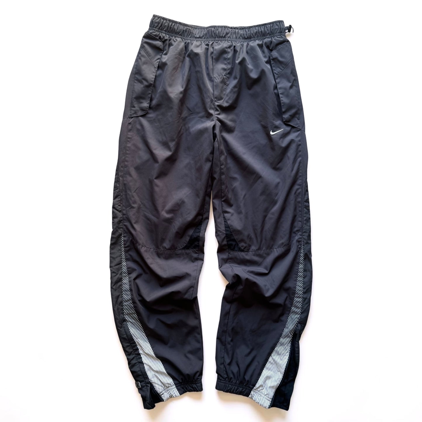 SUPER RARE 2000s Nike Shox Trackpants Grey - (S)