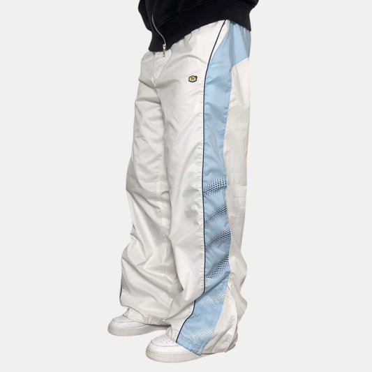 SUPER RARE 2000s Nike TN Trackpants White - (XL) | PREMIUM