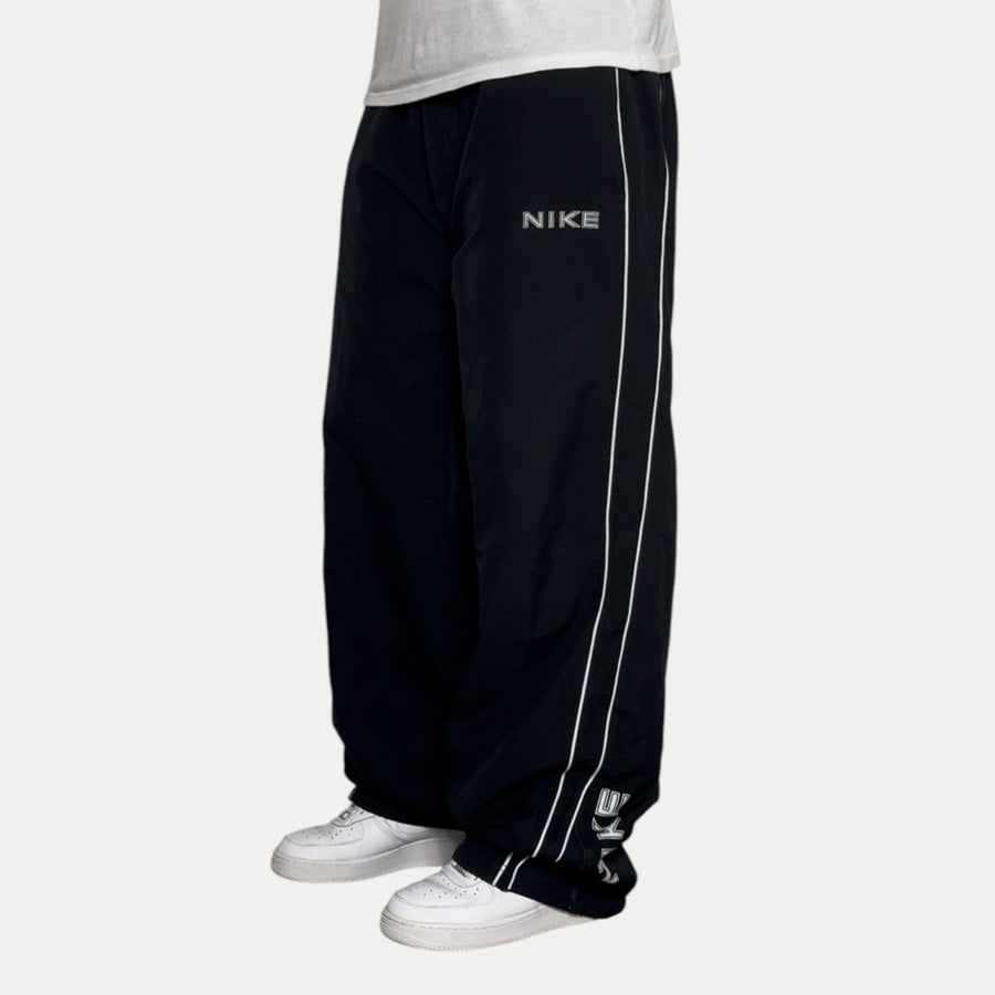 RARE 2000s Nike Trackpants Black - (XL)