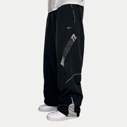 RARE 2000s Nike Trackpants Black - (XL)