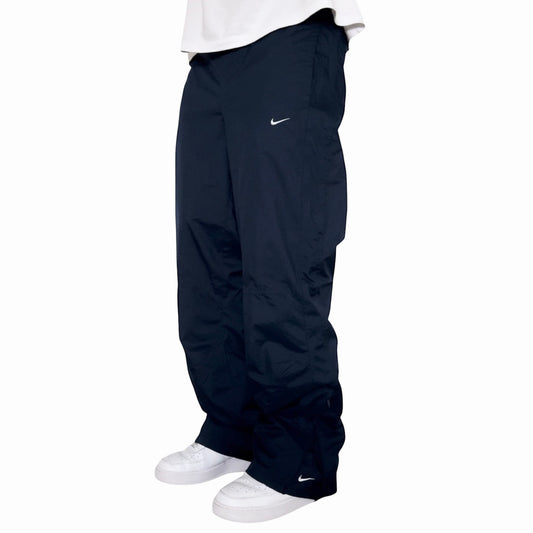 RARE 2000s Nike Trackpants Navy - (L) | PREMIUM