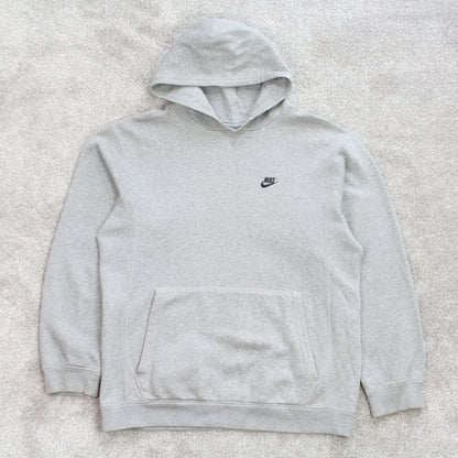 Vintage 00s Nike Hoodie Grey - (S)