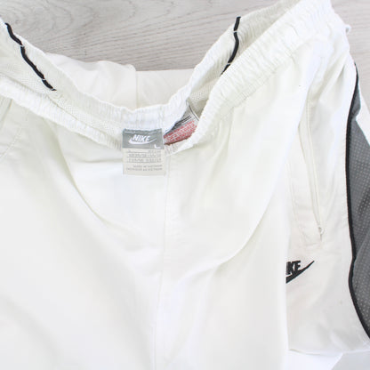 RARE Vintage 00s Nike Trackpants White - (M)