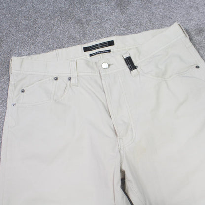 Vintage Cream Stone Island Chino Pants - (M)