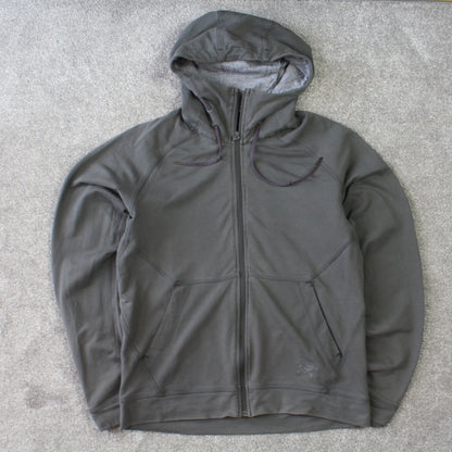 Rare Arcteryx Zip Up Hoodie Grey - (S)