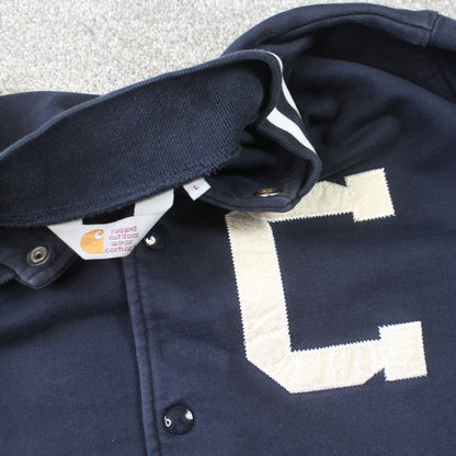 RARE Vintage Carhartt Varsity Jacket Navy - (S)