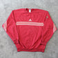 RARE Vintage 1990s Coca Cola Adidas Sweatshirt Red - (L)